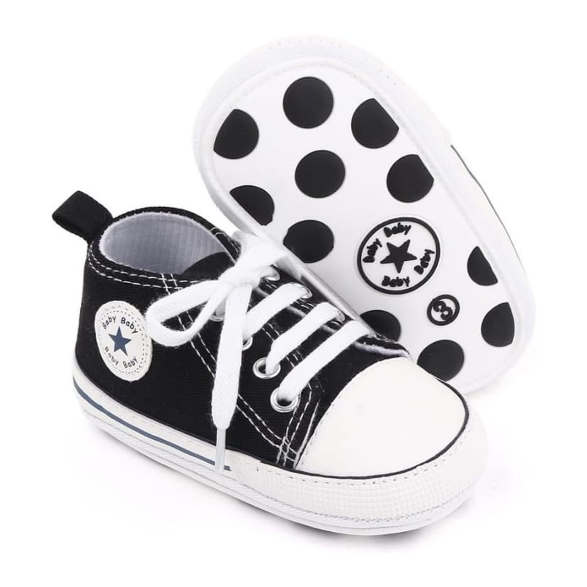 GENERICO - Calzado para bebé - A Star - Negro