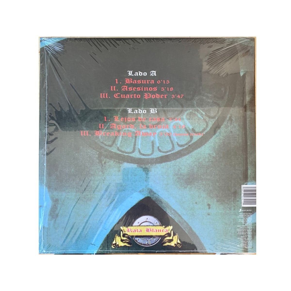 GENERICO - Disco de vinilo El libro oculto de Rata Blanca