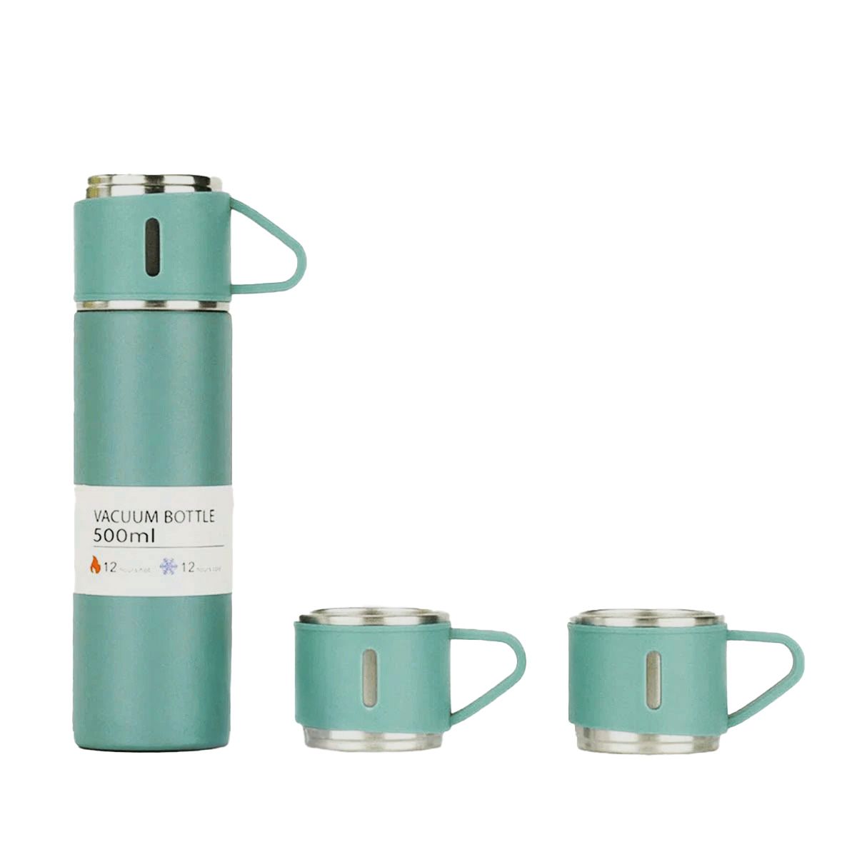 GENERICO - Pack6 Botella Termica para Cafe Verde Y+Regalo Agendita