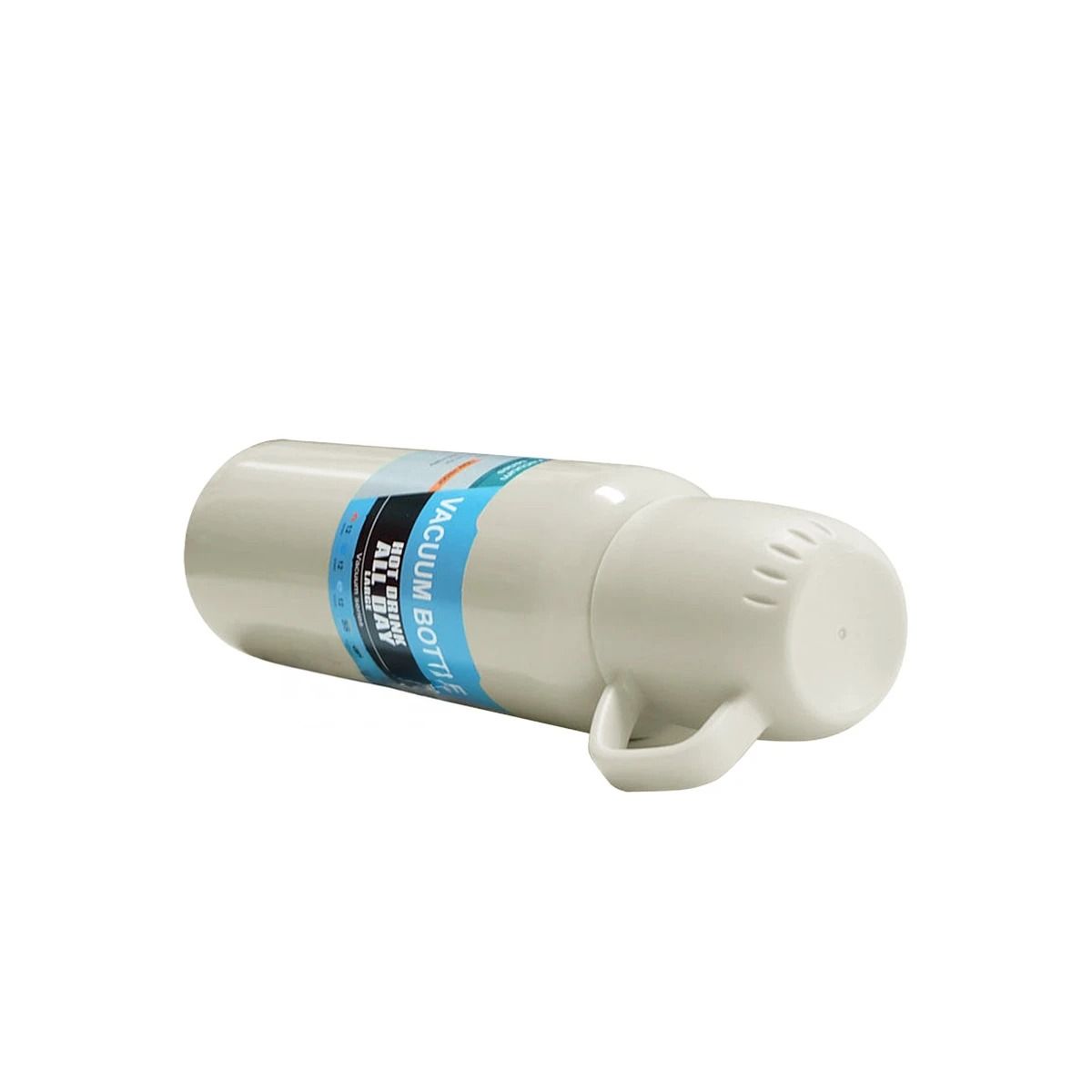 GENERICO - Termo de Acero Mantiene el Frio Crema Y+Regalo Stickers