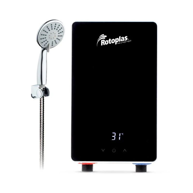 ROTOPLAS - Rapiducha Eléctrica Rotoplas New Compact Negro