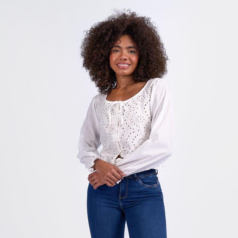 MACHINE - BLUSA DI25BALIA BRODERIE