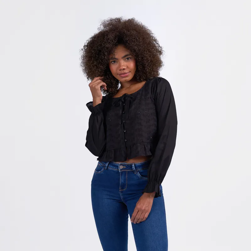 MACHINE - BLUSA DI25BALIA BRODERIE