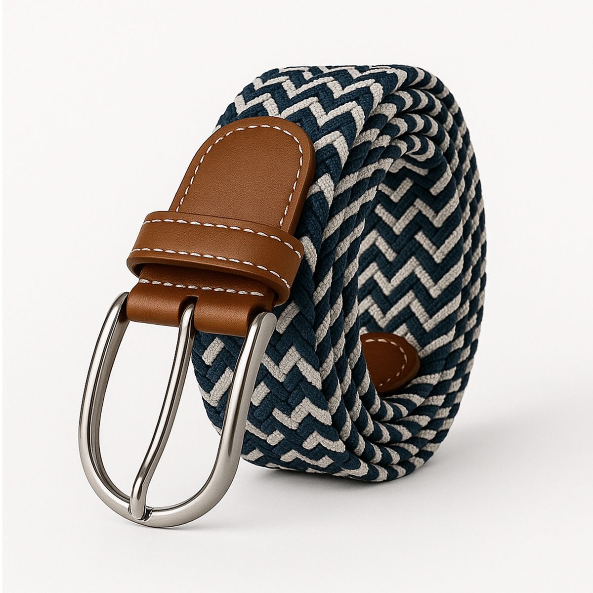 GENERICO - CORREA ELASTICA TRENZADA UNISEX