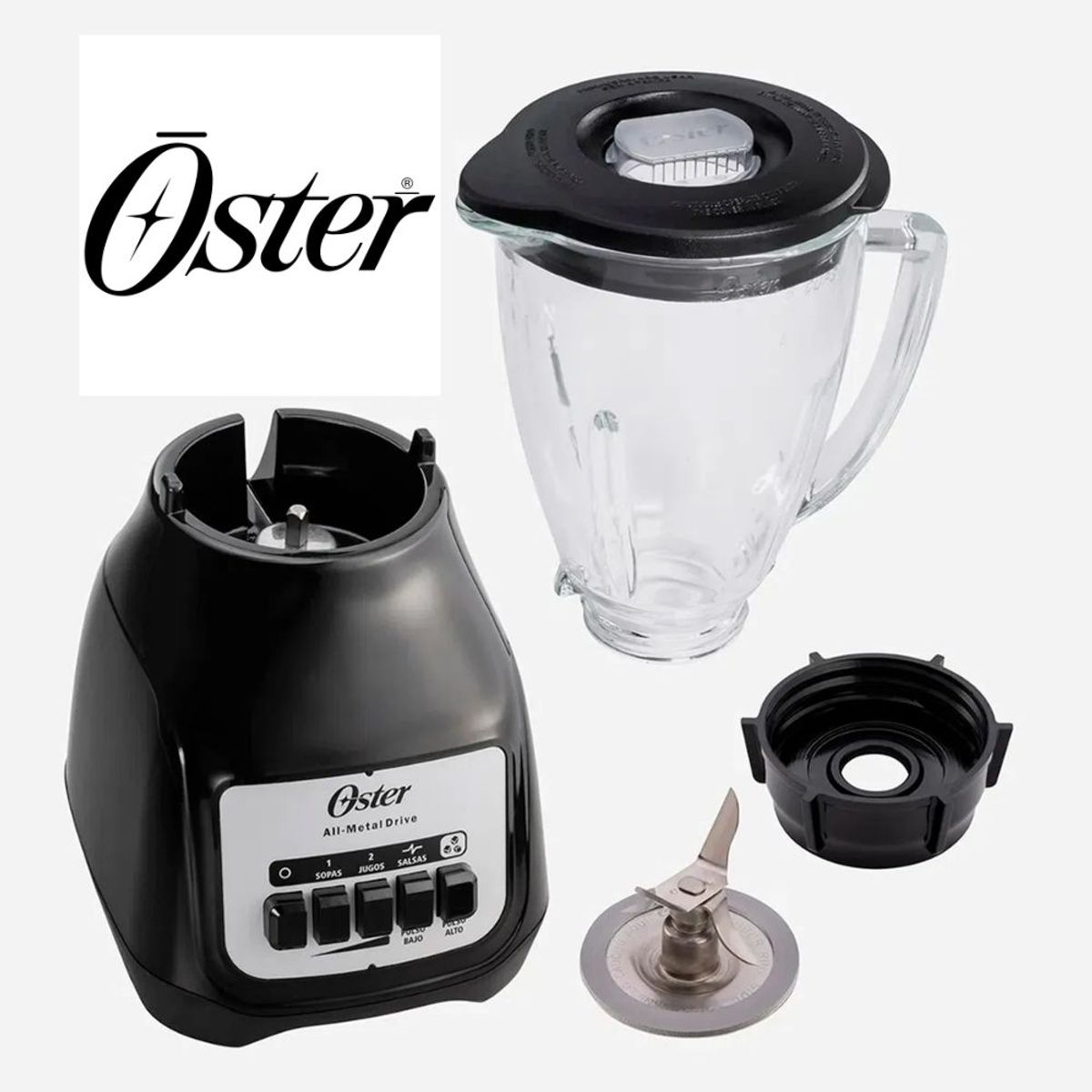 OSTER - Super Combo Oster Licuadora Arrocera Hervidor Plancha