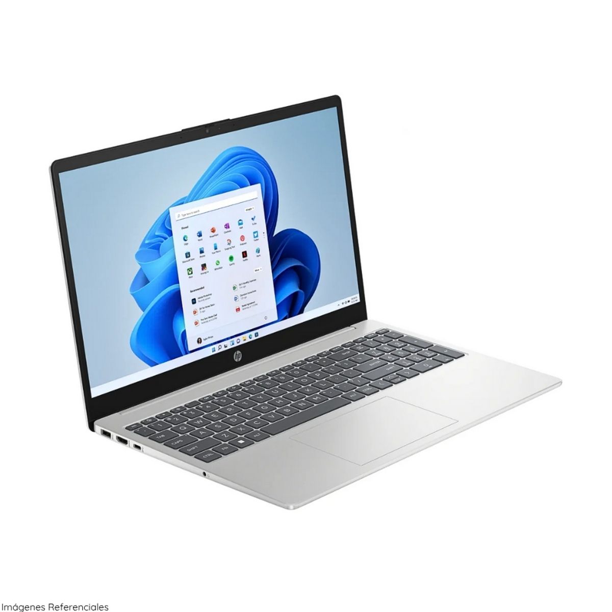 HP - Laptop HP 15-FC0005LA  AMD Ryzen 3-7320U 8GB RAM 256GB SSD 15.6" FHD Natural Silver Free Dos