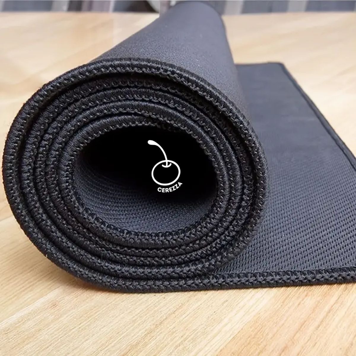 GENERICO - Pad Mouse Gamer Alfombrilla para PC De 70cm x 30cm Borde Cosido Negro