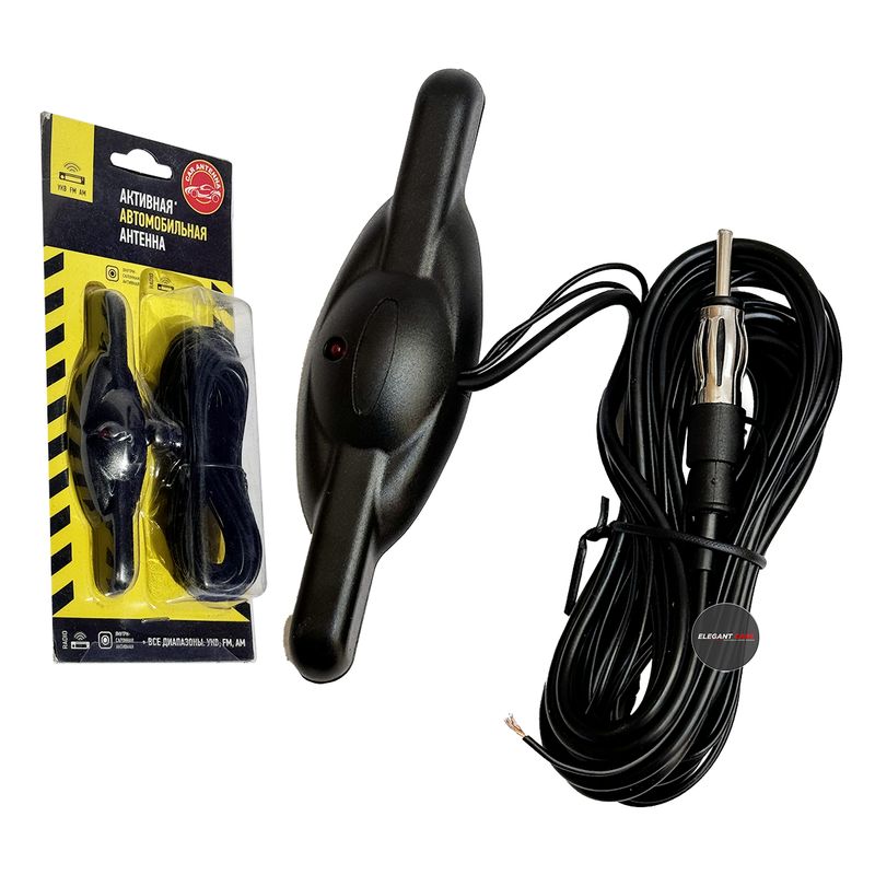 GENERICO - Antena De Radio AM-FM Para Pegar en Palabriza Oculta