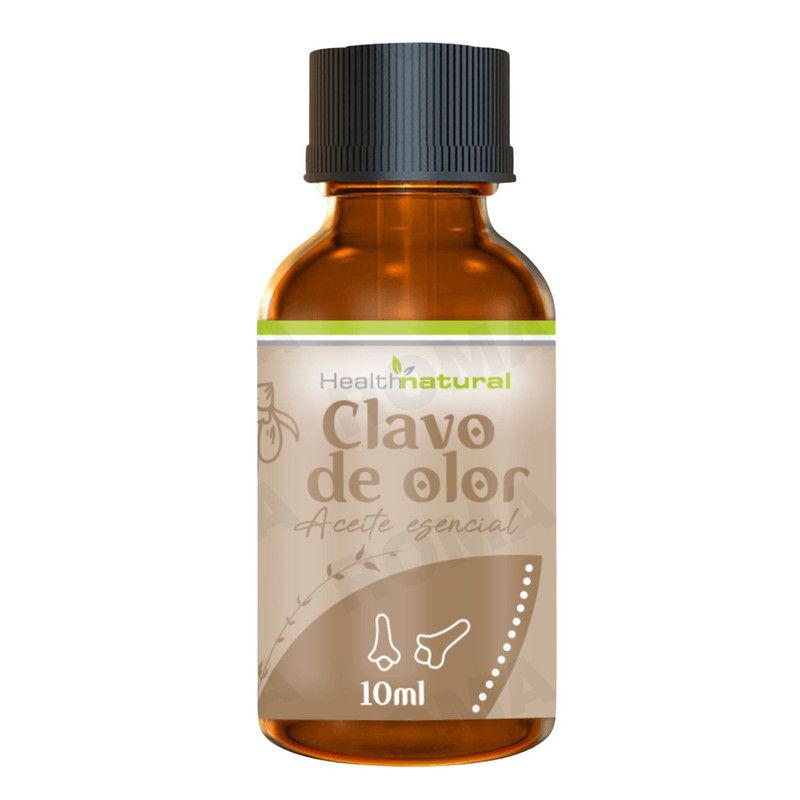 HEALTH NATURAL - ACEITE ESENCIAL DE CLAVO DE OLOR HEALTHNATURAL 10ML