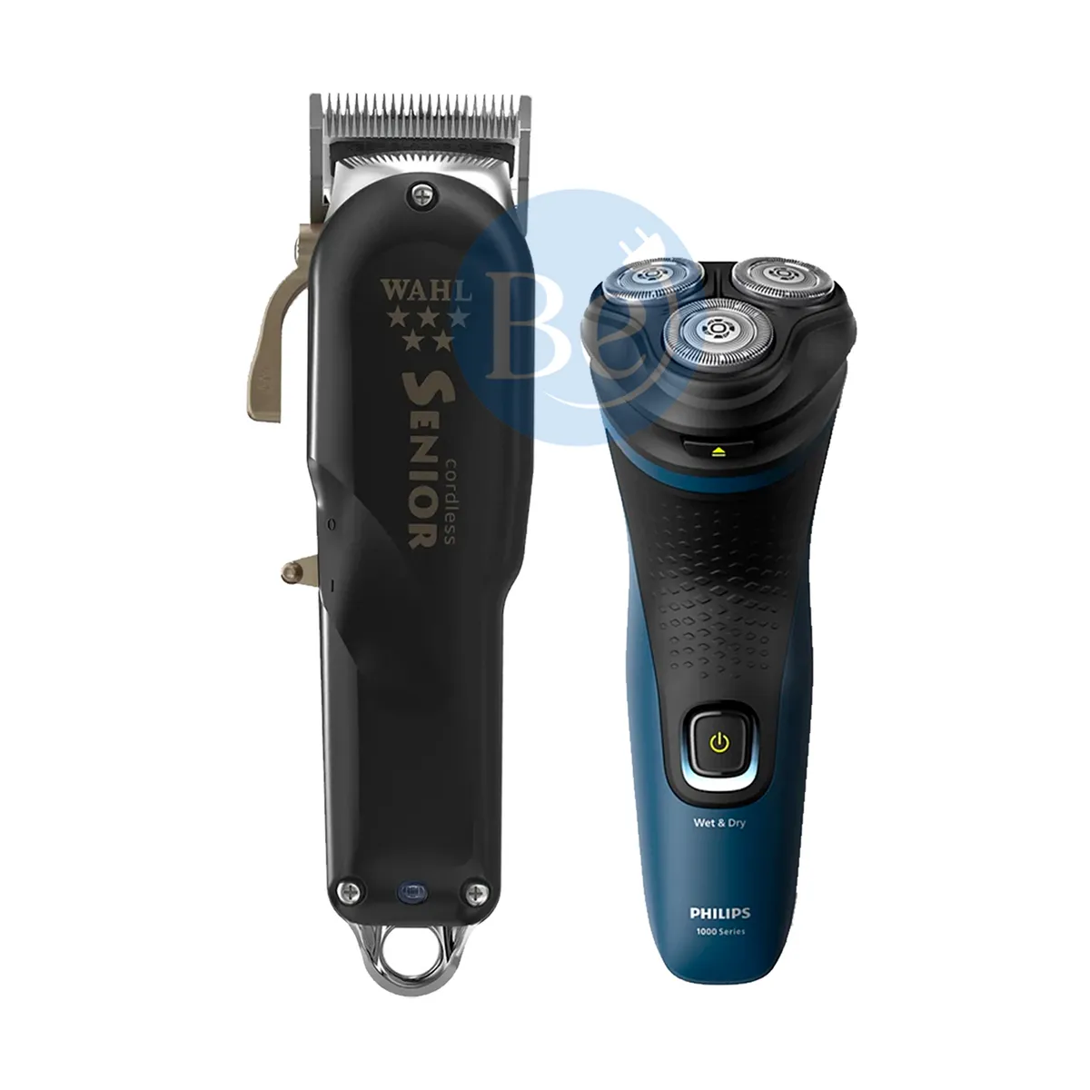 WAHL - Combo Cortadora Wahl Senior Cordless 08504-308 y Afeitadora Philips