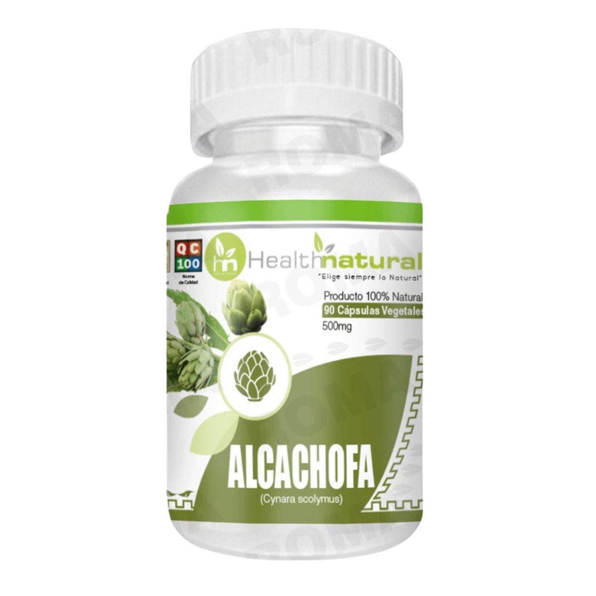 HEALTHNATURAL - ALCACHOFA HEALTHNATURAL 500MG