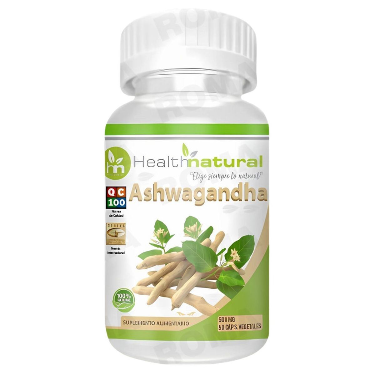 HEALTHNATURAL - ASHWAGANDHA HEALTHNATURAL 500MG