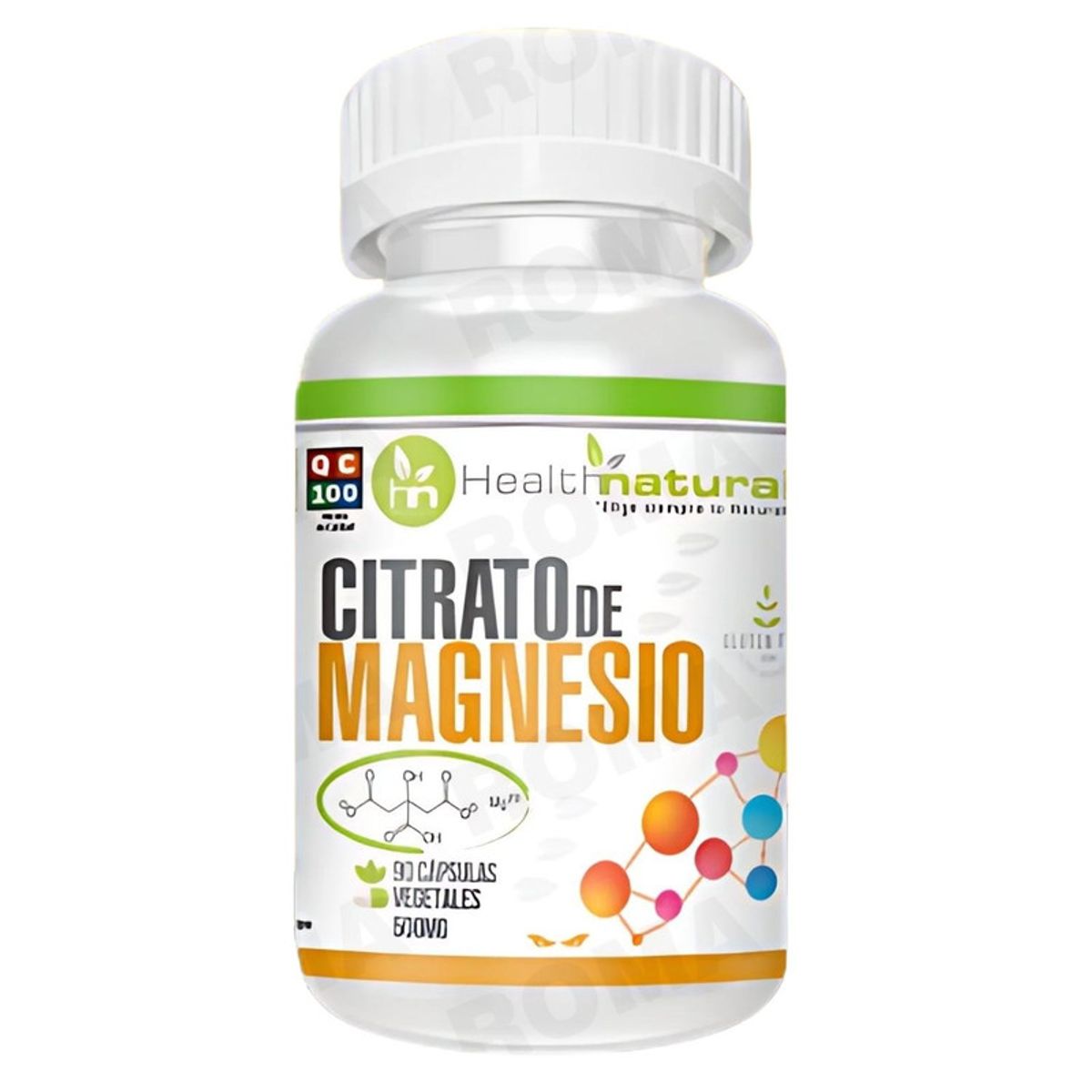 HEALTHNATURAL - CITRATO DE MAGNESIO HEALTHNATURAL 500MG