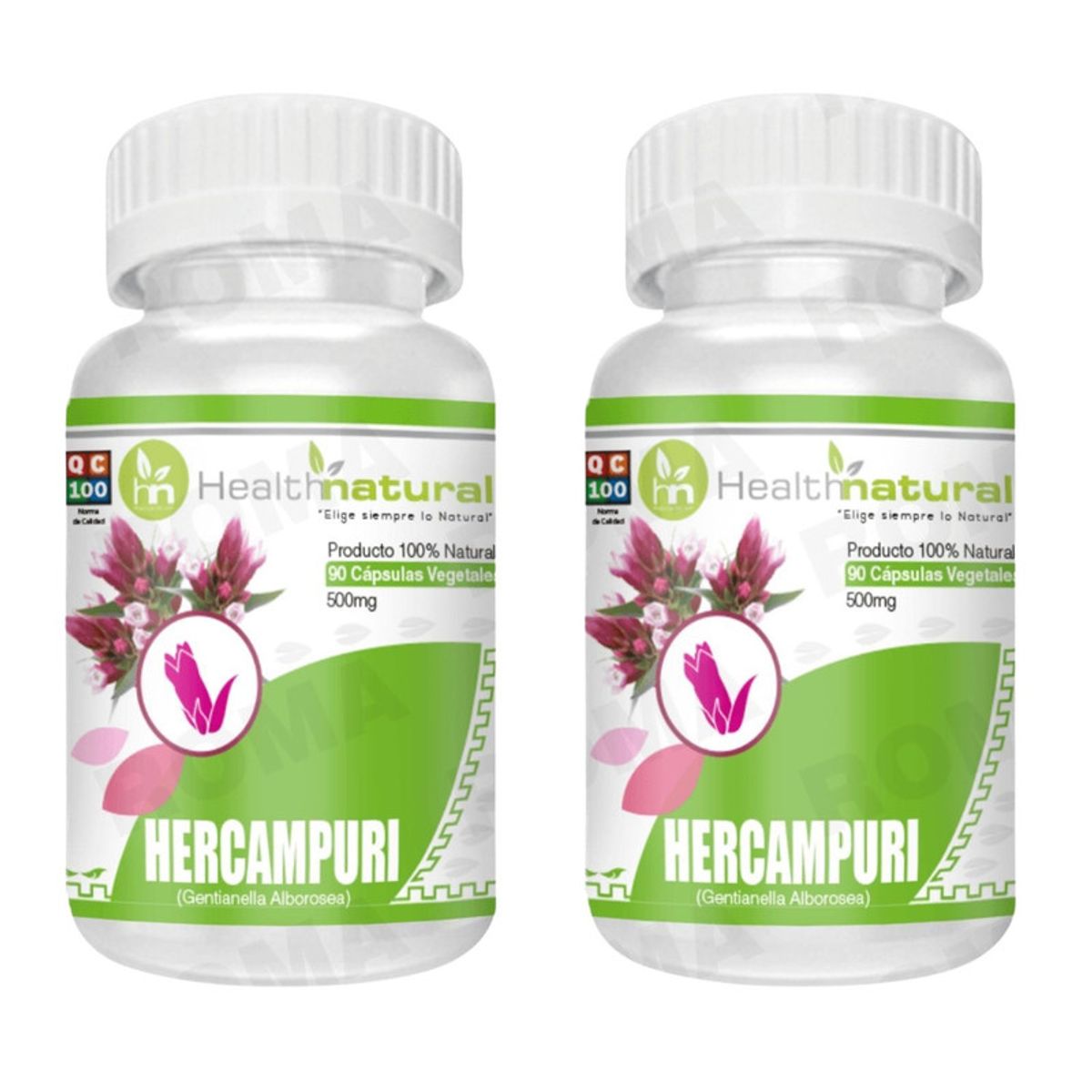 HEALTHNATURAL - PACK 2 HERCAMPURI HEALTHNATURAL 100MG