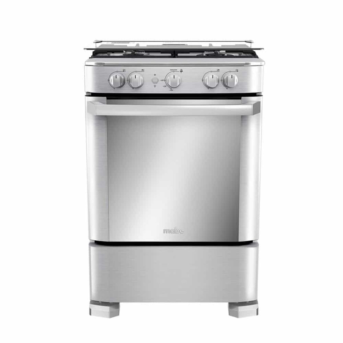 MABE - Cocina a Gas Mabe 24" 4 Hornillas CMP6040FX1 Inox