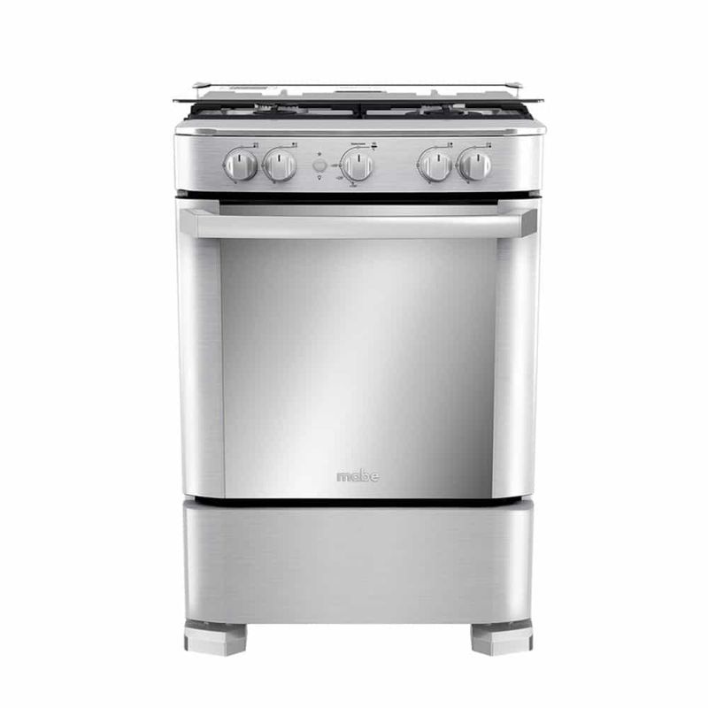 MABE - Cocina a Gas Mabe 24" 4 Hornillas CMP6040FX1 Inox
