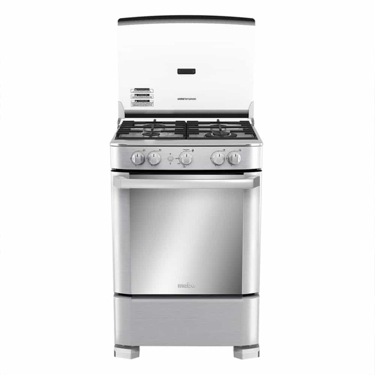 MABE - Cocina a Gas Mabe 24" 4 Hornillas CMP6040FX1 Inox
