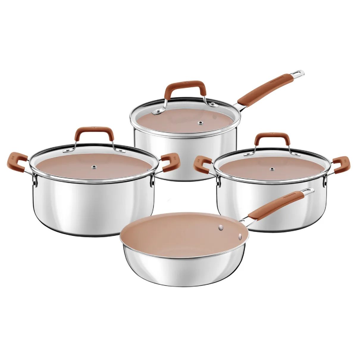 TRAMONTINA - Juego de Ollas Tramontina Romagna -28799330