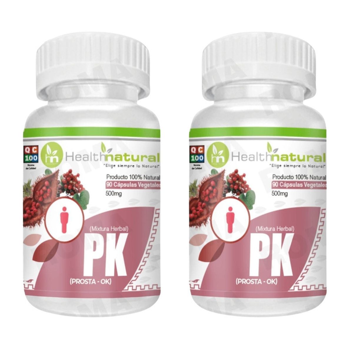 HEALTHNATURAL - PACK 2 PKPROSTA-OK HEALTHNATURAL 1000MG
