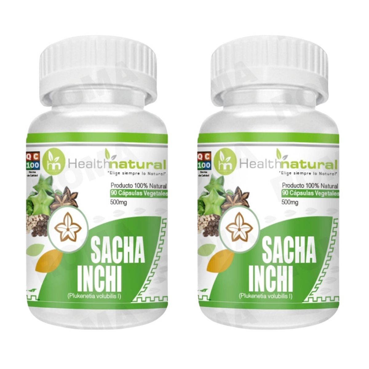 HEALTHNATURAL - PACK 2 SACHA INCHI HEALTHNATURAL 1000MG