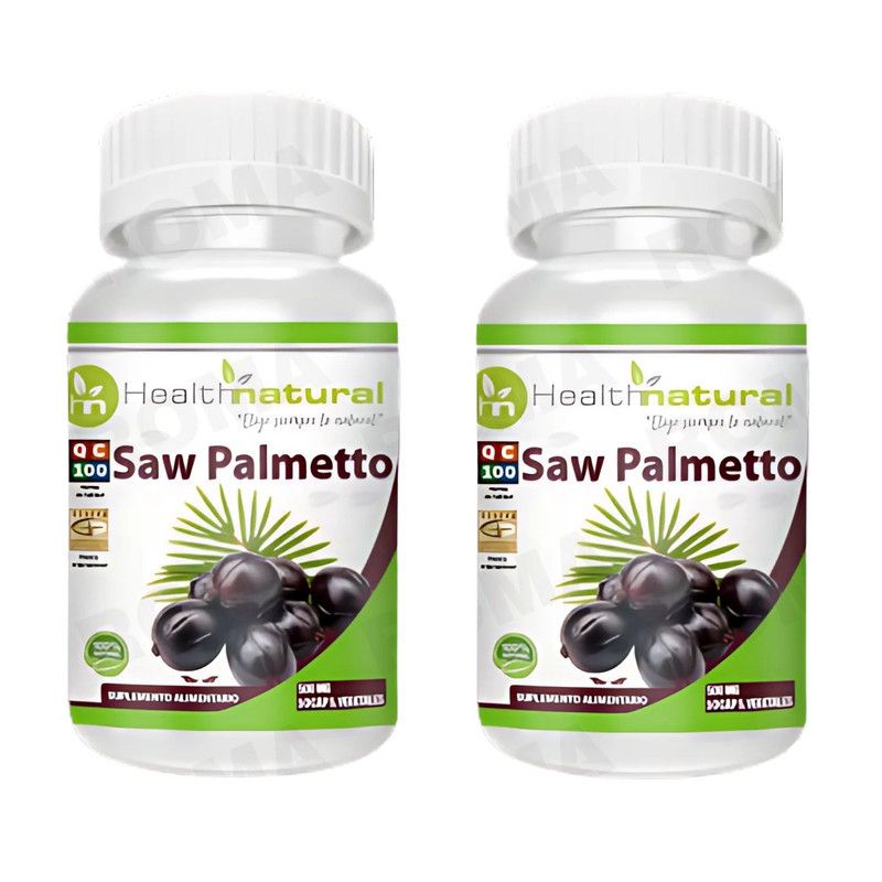 HEALTHNATURAL - PACK 2 SAW PALMETTO HEALTHNATURAL 1000MG
