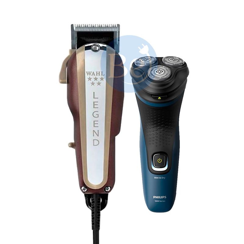Combo Cortadora Wahl Legend 08147-418 y Afeitadora Philips WAHL