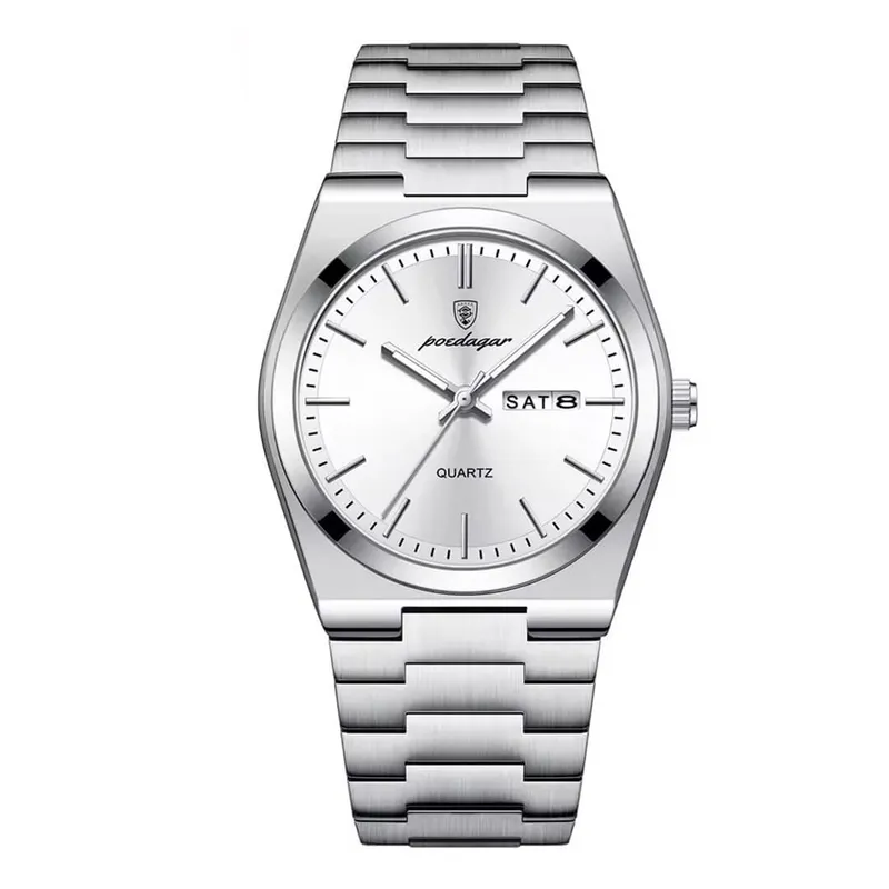 GENERICO - Reloj Hombre Poedagar Acero Dorado POE-13