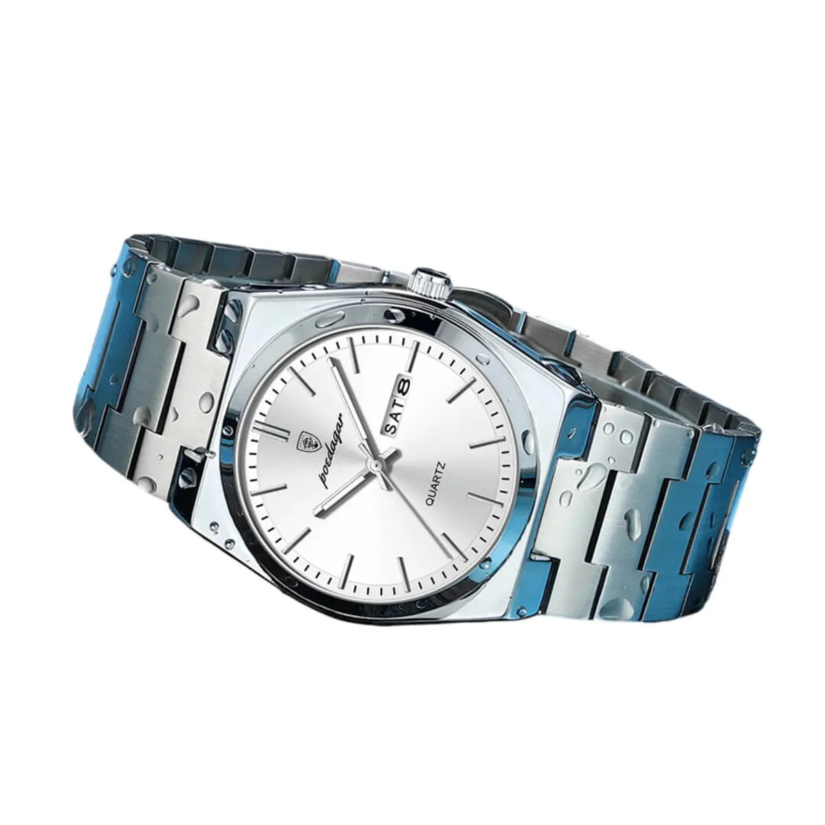 GENERICO - Reloj Hombre Poedagar Acero Dorado POE-13