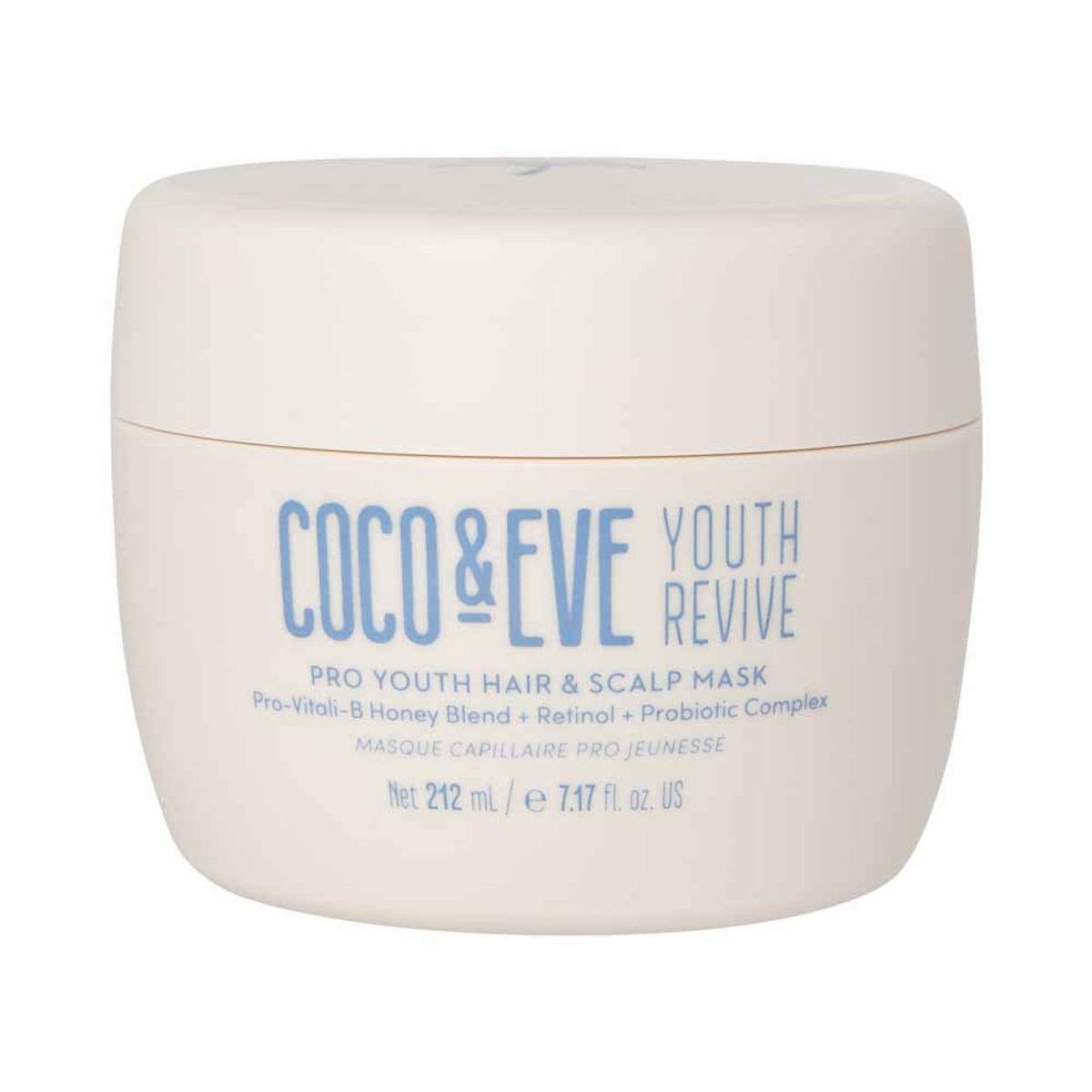 COCO & EVE - Mascarilla Pro Juventud para Cabello y Cuero Cabelludo 212ml Coco & Eve