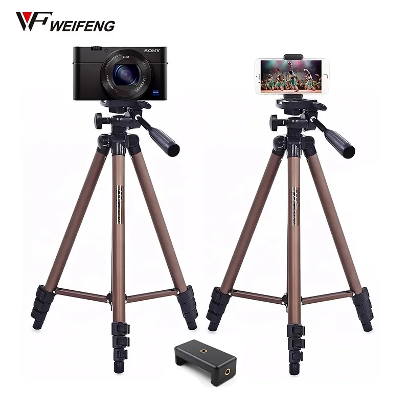 WEIFENG - Tripode Profesional 125m Weifeng WT-3130 + Adaptador A Celular