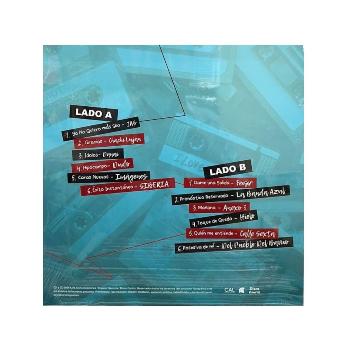 GENERICO - Disco de Vinilo Los 45s del rock & pop peruano de 80s