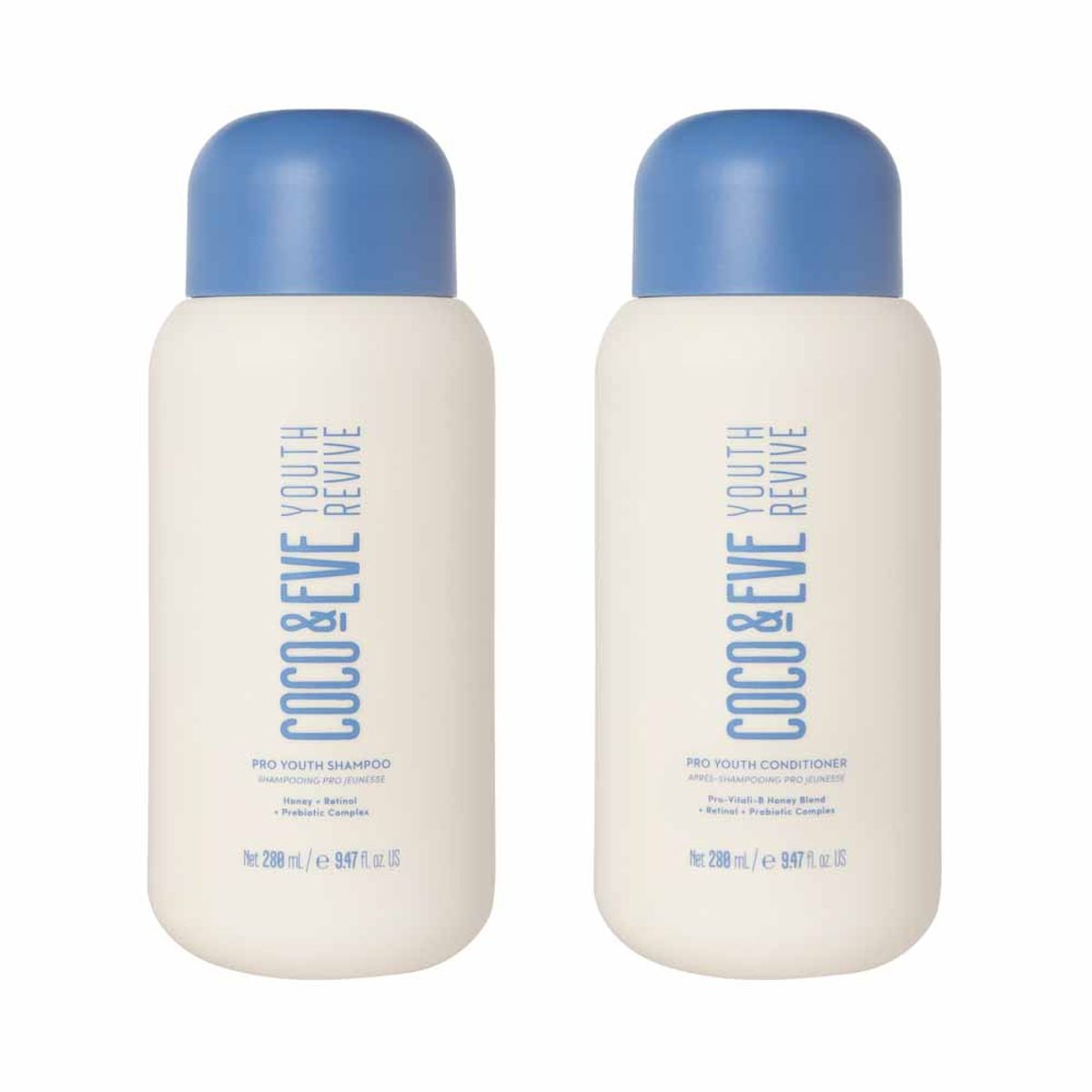 COCO & EVE - Set de Shampoo y Acondicionador Pro Juventud 2pc Coco & Eve