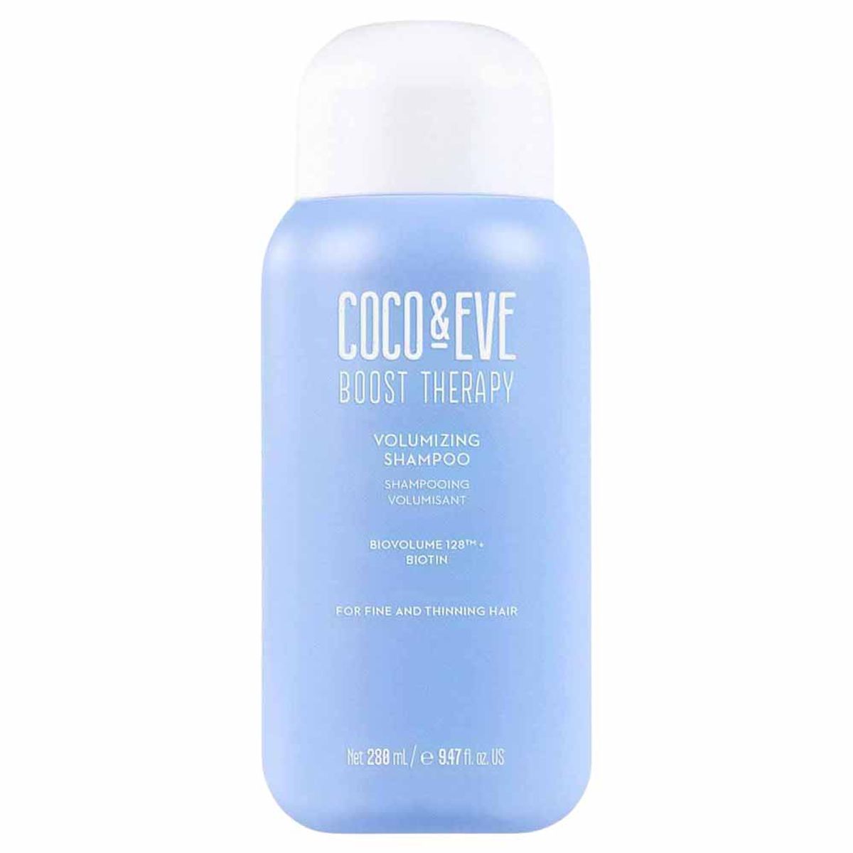 COCO & EVE - Shampoo Voluminizador Boost Therapy 280ml Coco & Eve