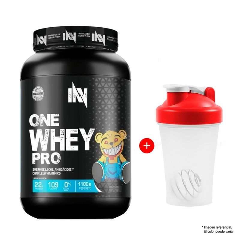 INN INNOVATE NUTRITION - Proteína INN One Whey Pro 1.1 kg Vainilla + Shaker