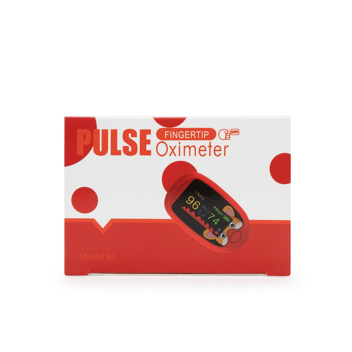 GENERICO - Oxímetro FINGERTIP Neonatal Y Pediátrico Rojo
