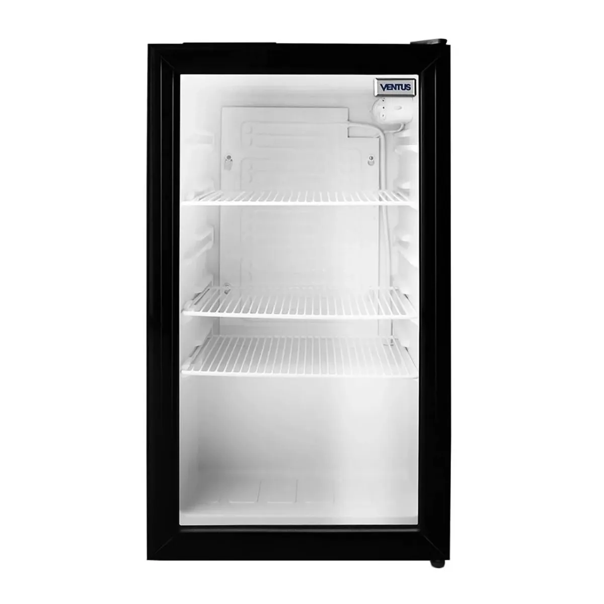 VENTUS - Exhibidor Ventus Vertical 1 Puerta 110Lt LG-100 - Negro
