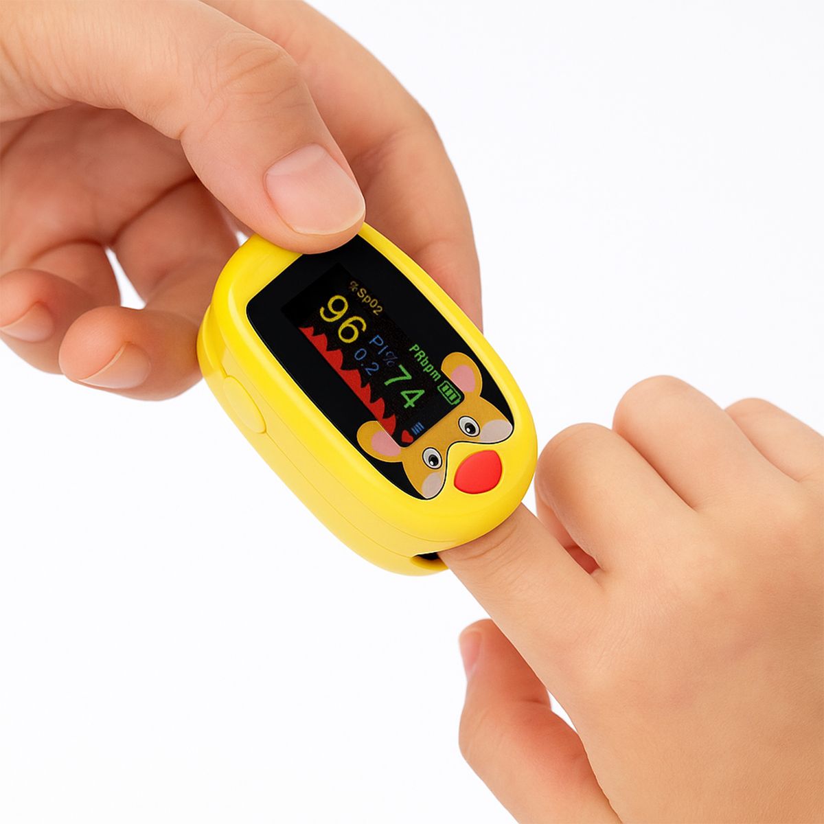 GENERICO - Oxímetro FINGERTIP Neonatal Y Pediátrico Amarillo