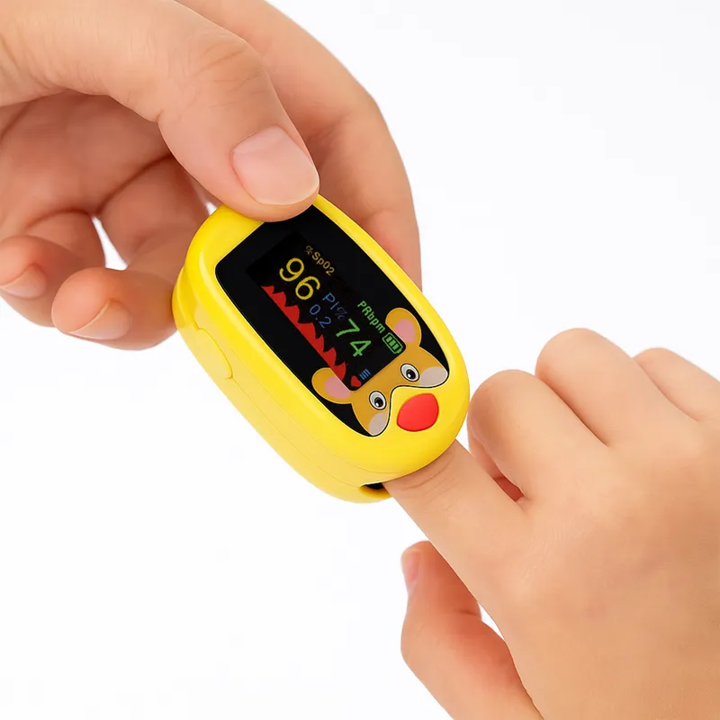 GENERICO - Oxímetro FINGERTIP Neonatal Y Pediátrico Amarillo