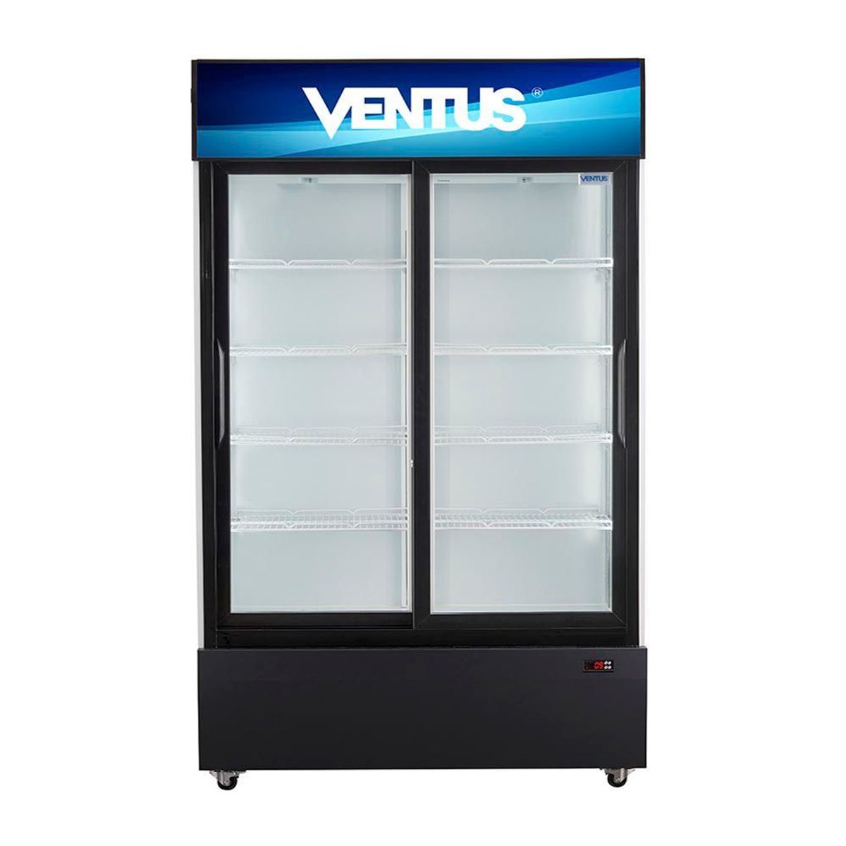 VENTUS - Exhibidor Ventus Vertical 2 Puertas 1000Lt VC-1000LS - Blanco