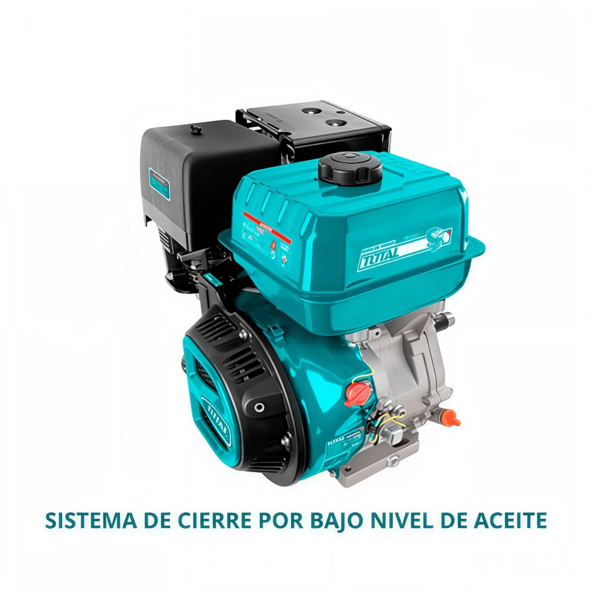 TOTAL TOOLS - Motor gasolinero 13Hp 4 tiempos Industrial Total