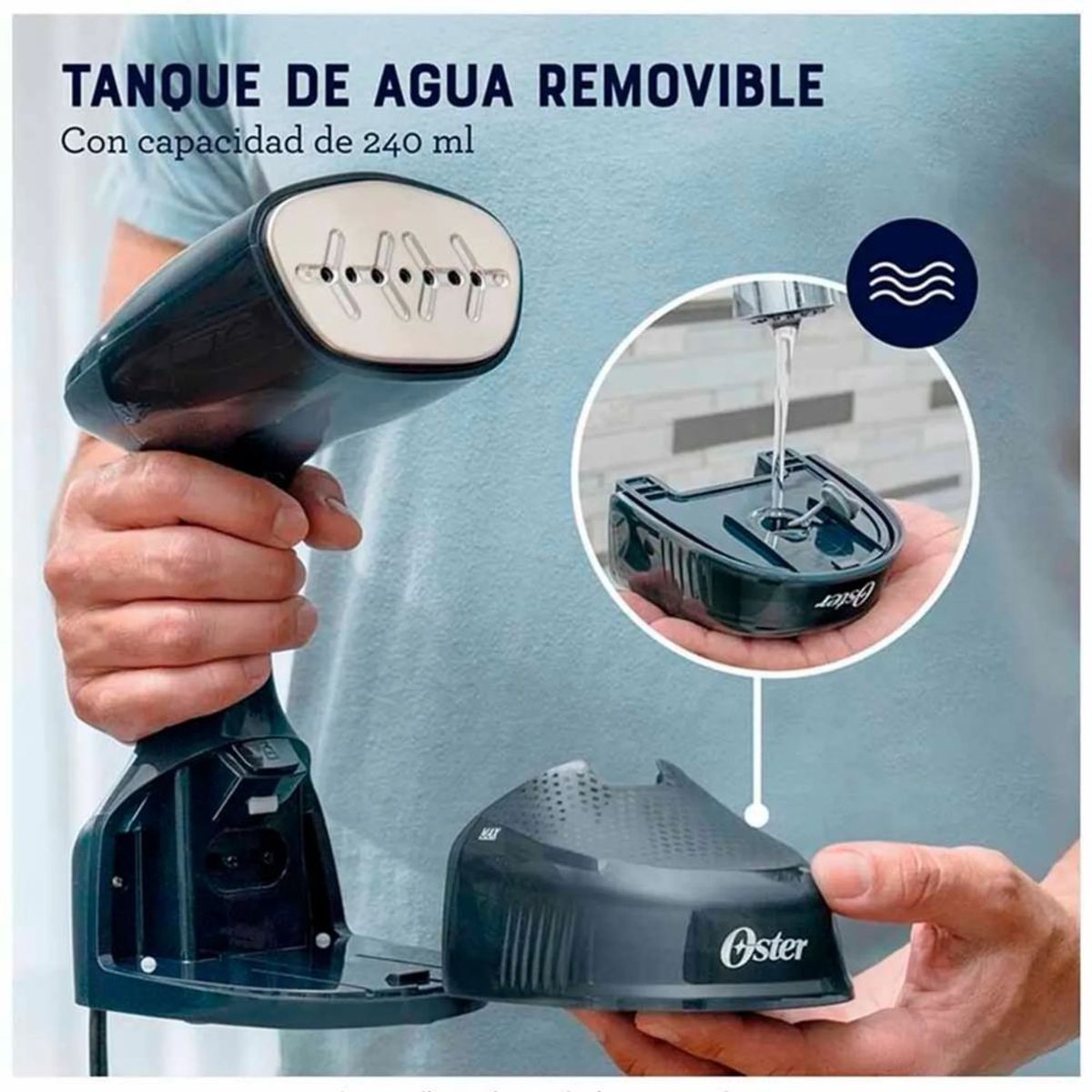 OSTER - Vaporizador Vertical Portátil Oster Negro