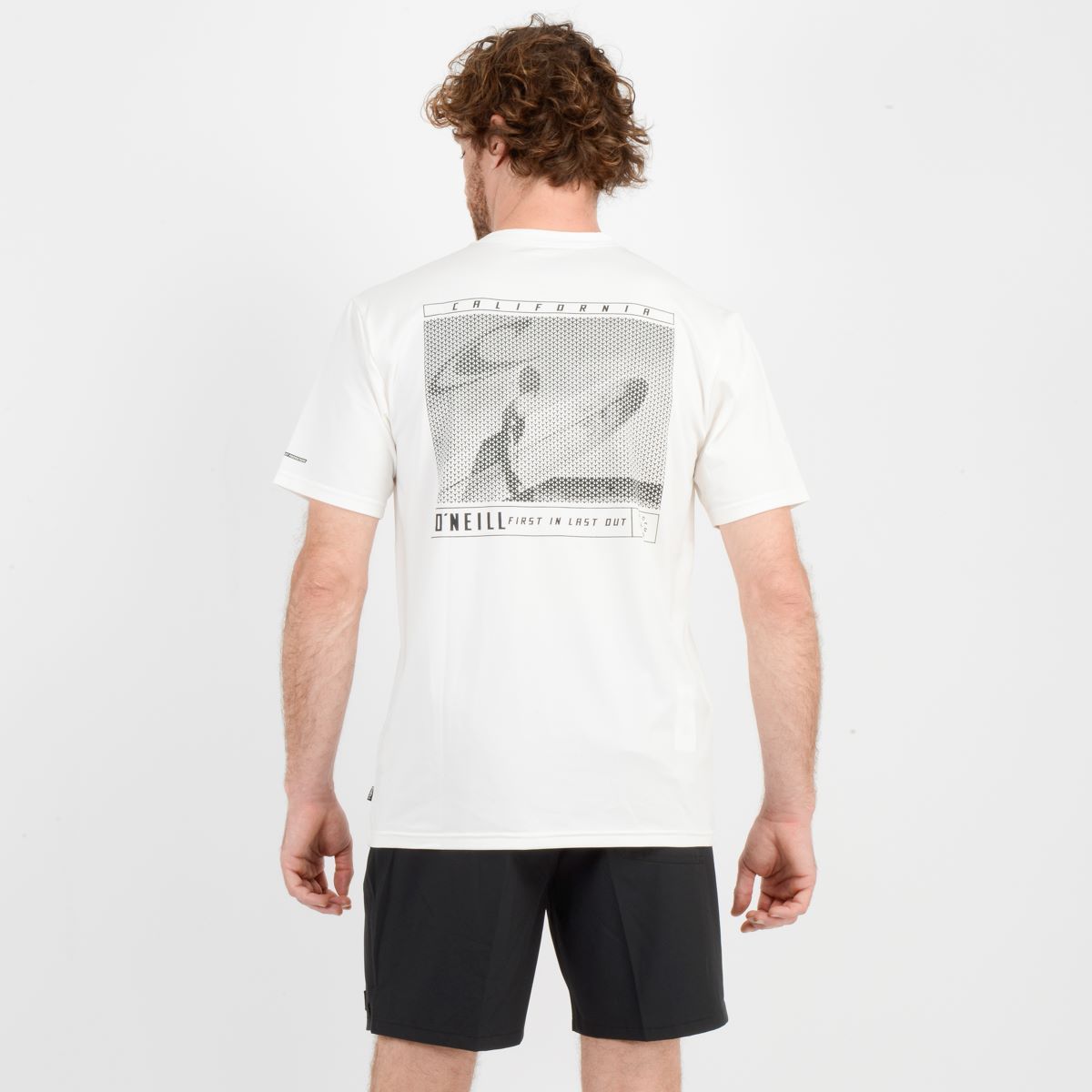 O'NEILL - LYCRA PLAYA HOMBRE ONEILL SS RASH TEE SNOW WHITE