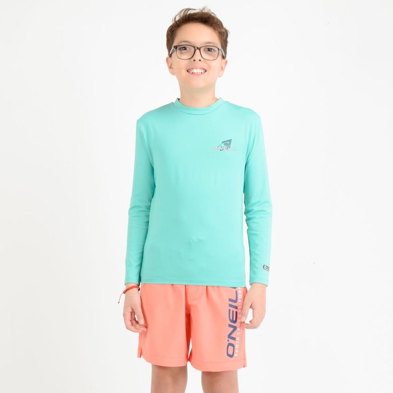 O'NEILL - LYCRA PLAYA NIÑO ONEILL LS CREW GREEN
