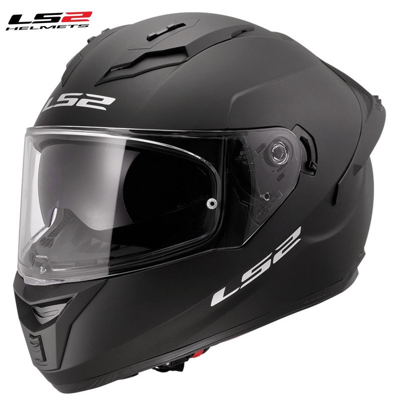 LS2 - CASCO LS2 FF806 NEGRO VISOR TRANSPARENTE ORIGINAL¨ECE R2206¨