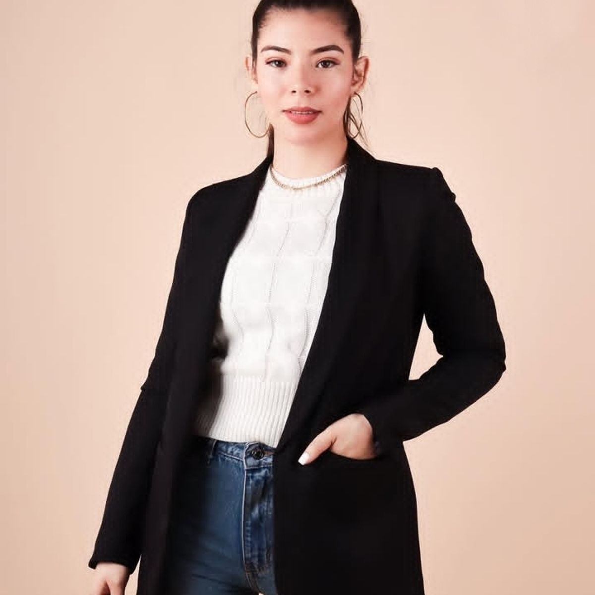 GENERICO - BLAZER DE INVIERNO OTOÑO MODA PARA MUJER