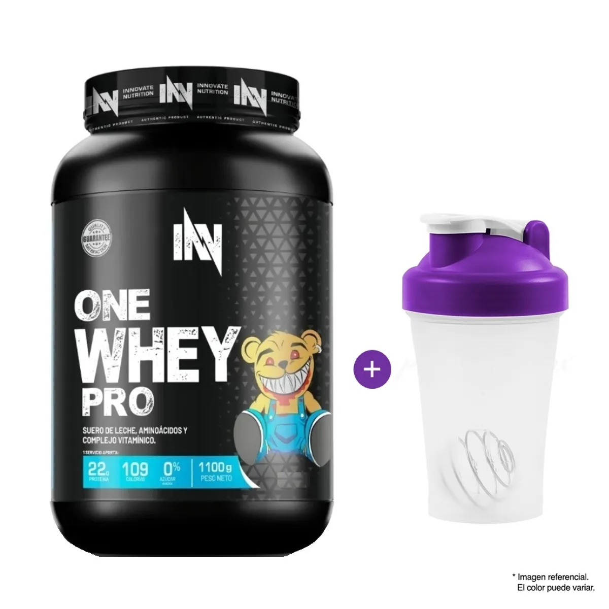 INN INNOVATE NUTRITION - One Whey Pro 1.1Kg / 1.1 Kilos INN Chocolate