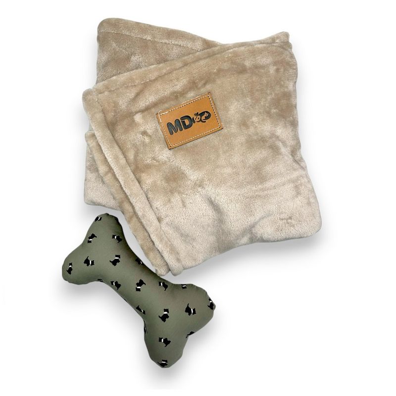 MD - Manta Abrigadora para Mascotas Talla L Incluye Juguete