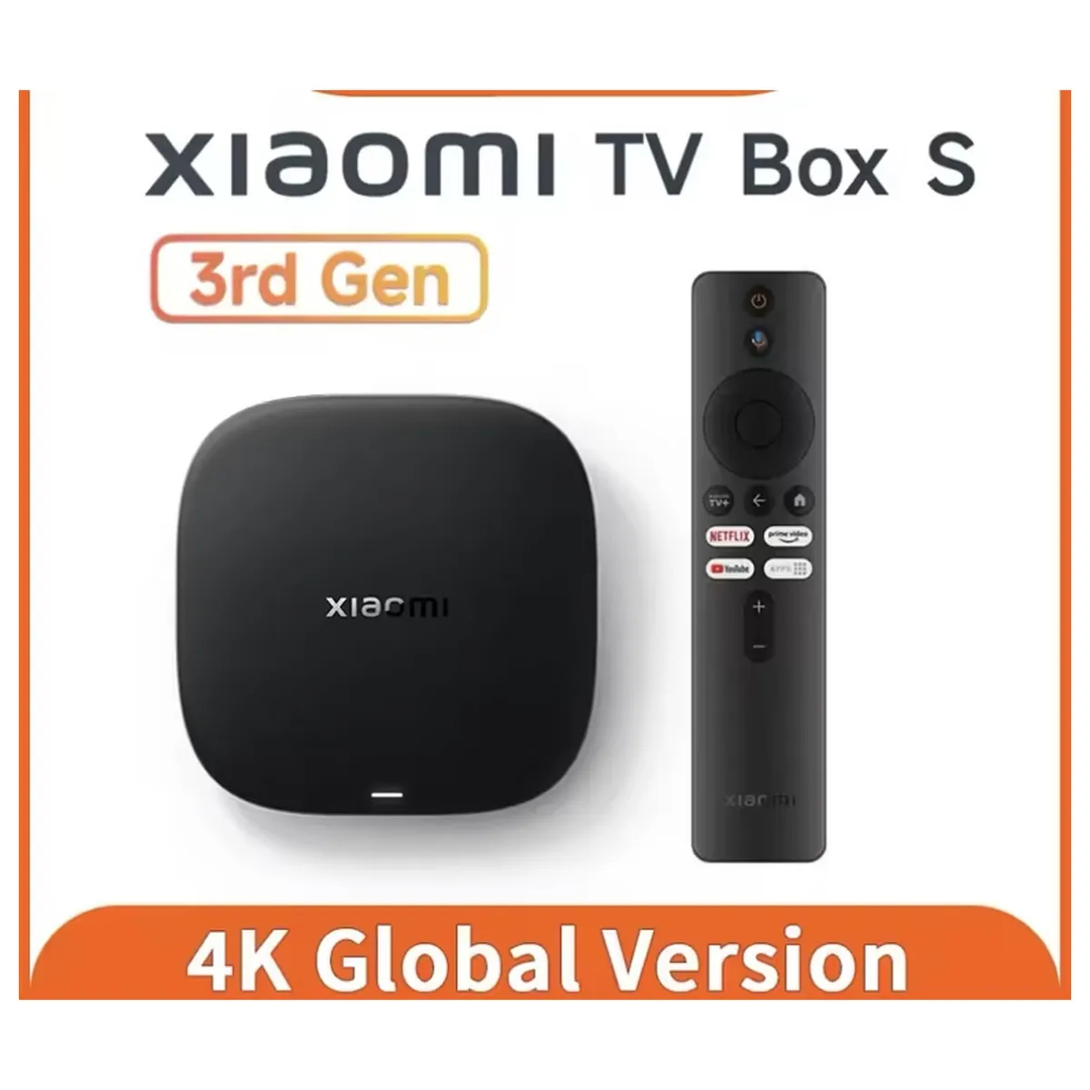 XIAOMI - Xiaomi Mi TV Box S 4K 3rd Gen Google TV 32GB WiFi