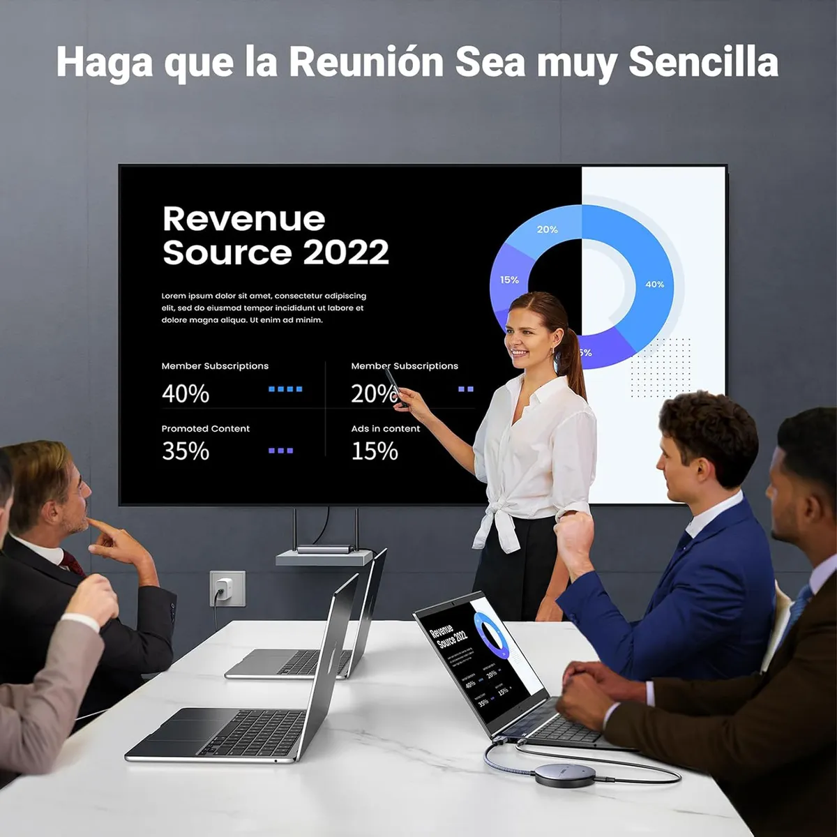 UGREEN - UGREEN Kit Extensor HDMI Transmisor y Receptor Inalámbrico 4K30Hz 5G