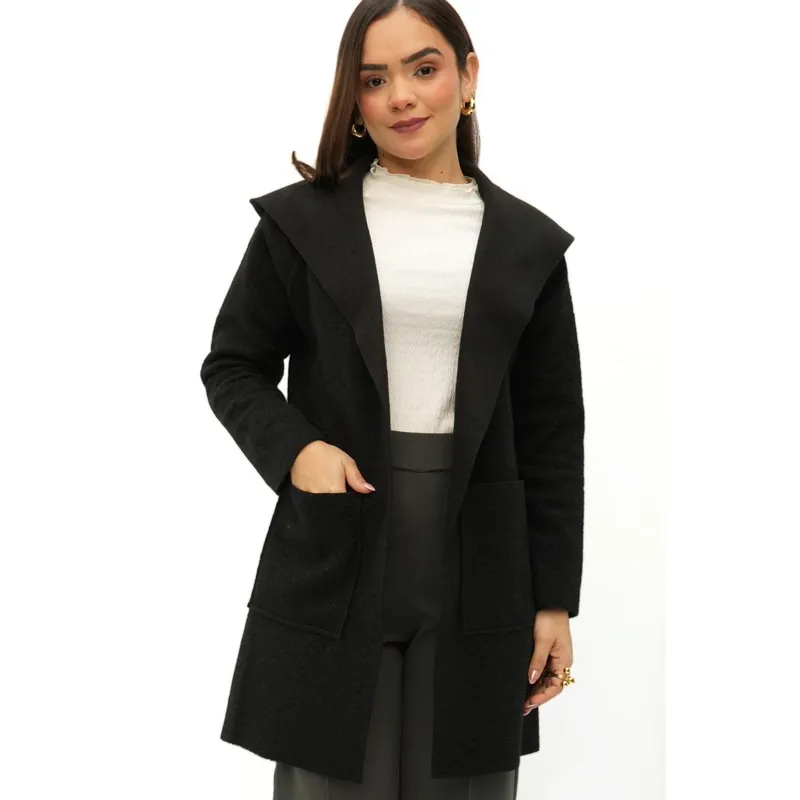 GENERICO - Saco de Paño con Capucha